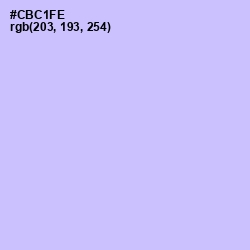 #CBC1FE - Melrose Color Image