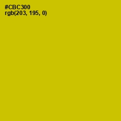 #CBC300 - Bird Flower Color Image