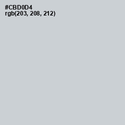 #CBD0D4 - Tiara Color Image