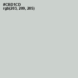 #CBD1CD - Tasman Color Image