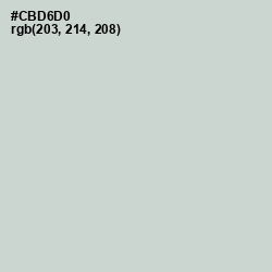 #CBD6D0 - Conch Color Image