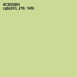 #CBDB95 - Deco Color Image