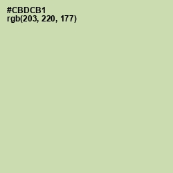 #CBDCB1 - Green Mist Color Image