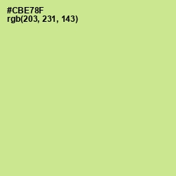 #CBE78F - Deco Color Image