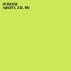 #CBE858 - Wattle Color Image