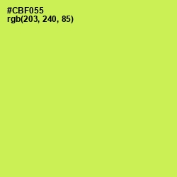#CBF055 - Wattle Color Image