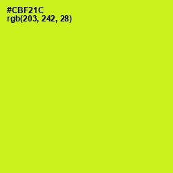 #CBF21C - Las Palmas Color Image