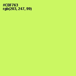 #CBF763 - Sulu Color Image