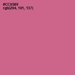 #CC6589 - Charm Color Image