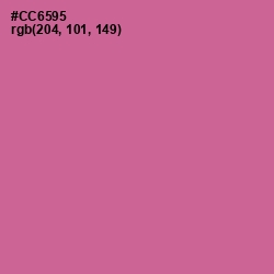 #CC6595 - Charm Color Image