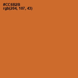 #CC6B2B - Piper Color Image