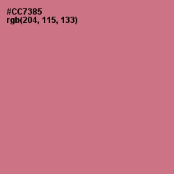 #CC7385 - Charm Color Image