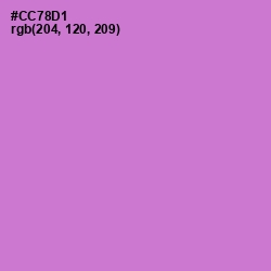 #CC78D1 - Orchid Color Image