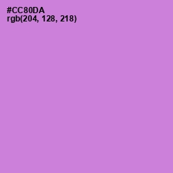#CC80DA - Light Wisteria Color Image