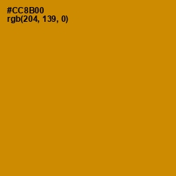 #CC8B00 - Pizza Color Image