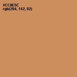 #CC8E5C - Twine Color Image