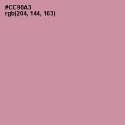 #CC90A3 - Viola Color Image