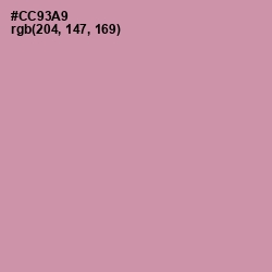 #CC93A9 - Viola Color Image