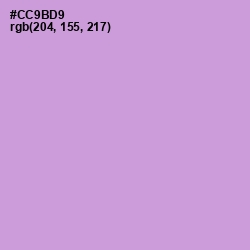 #CC9BD9 - Light Wisteria Color Image