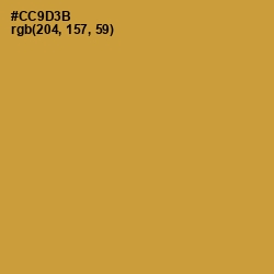 #CC9D3B - Nugget Color Image