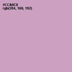 #CCA0C0 - Lilac Color Image