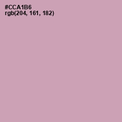 #CCA1B6 - Lily Color Image