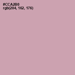 #CCA2B0 - Lily Color Image