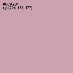 #CCA2B1 - Lily Color Image