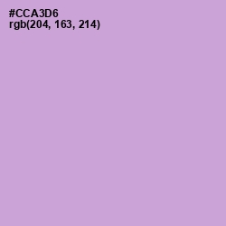 #CCA3D6 - Light Wisteria Color Image