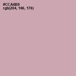 #CCA6B0 - Lily Color Image