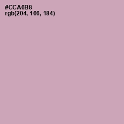 #CCA6B8 - Lily Color Image