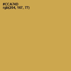 #CCA74D - Roti Color Image