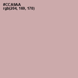#CCA9AA - Clam Shell Color Image
