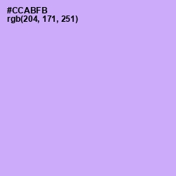 #CCABFB - Perfume Color Image