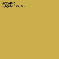 #CCAF4D - Roti Color Image