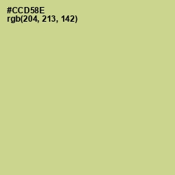 #CCD58E - Pine Glade Color Image