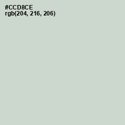 #CCD8CE - Tasman Color Image