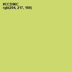 #CCD96C - Chenin Color Image