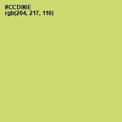 #CCD96E - Chenin Color Image