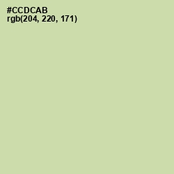 #CCDCAB - Green Mist Color Image