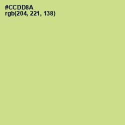 #CCDD8A - Deco Color Image