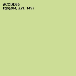 #CCDD95 - Deco Color Image