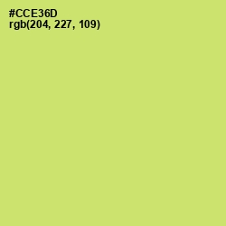 #CCE36D - Yellow Green Color Image