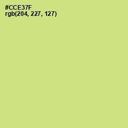 #CCE37F - Yellow Green Color Image