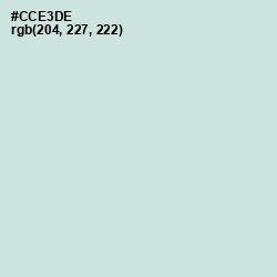 #CCE3DE - Skeptic Color Image