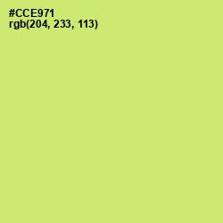#CCE971 - Yellow Green Color Image