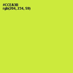 #CCEA3B - Pear Color Image