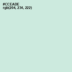 #CCEADE - Skeptic Color Image