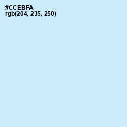 #CCEBFA - Onahau Color Image