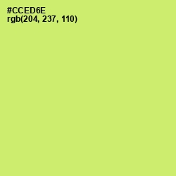 #CCED6E - Sulu Color Image